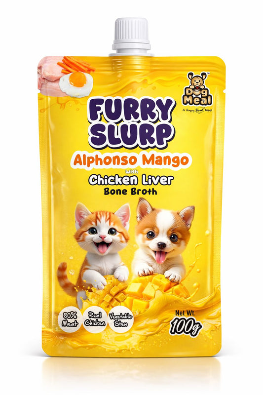 Furry Slurp Assorted Pack 6 | Hydration - Nutrition | Real Boost with Natural Flovours