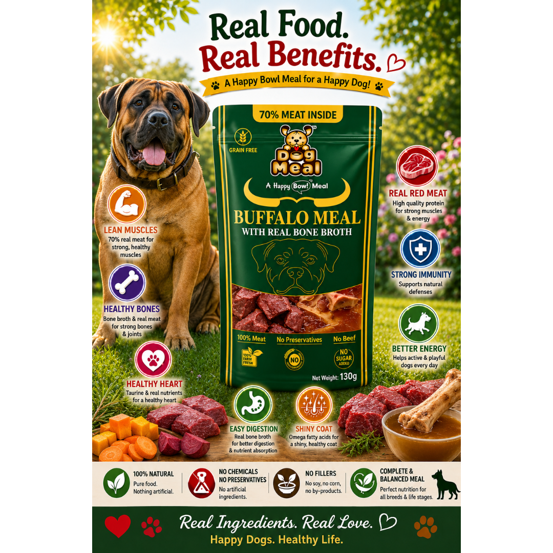Dog Meal Buffalo Meal Premium 70% Meat