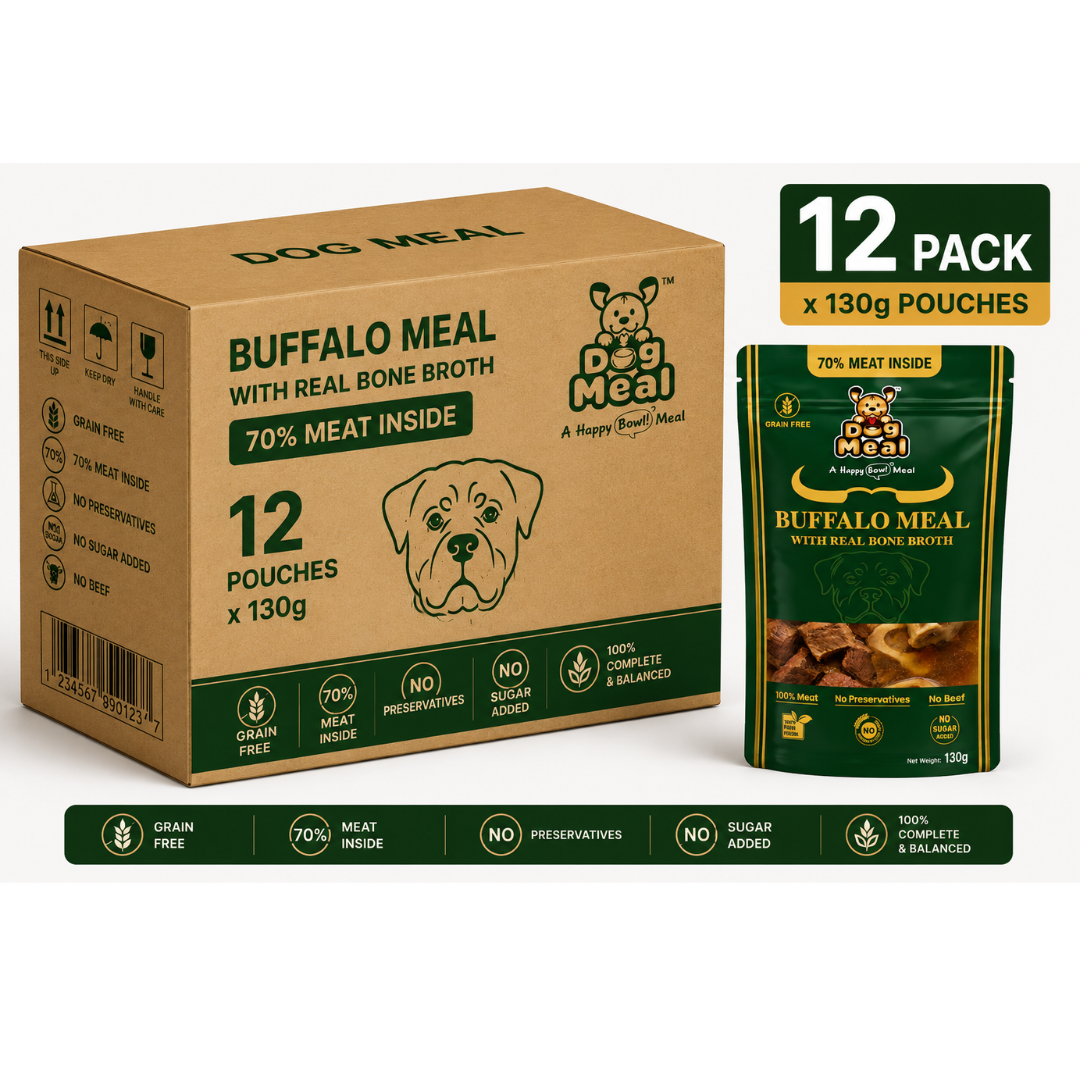 Dog Meal Buffalo Meal Premium 70% Meat