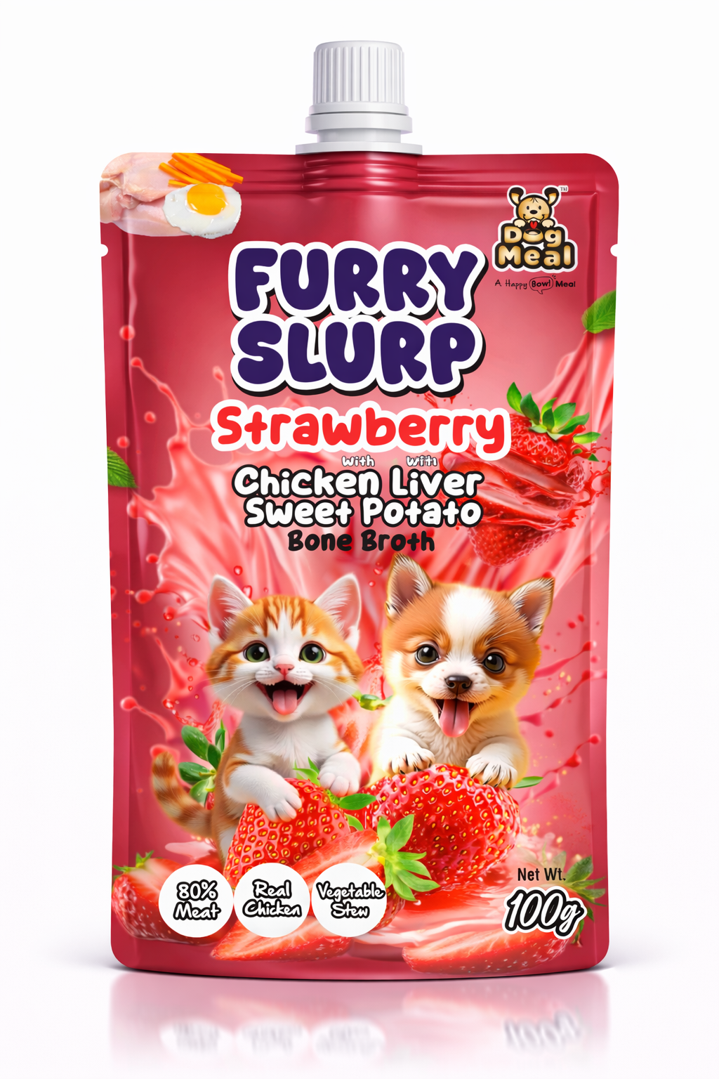 Furry Slurp Assorted Pack 6 | Hydration - Nutrition | Real Boost with Natural Flovours