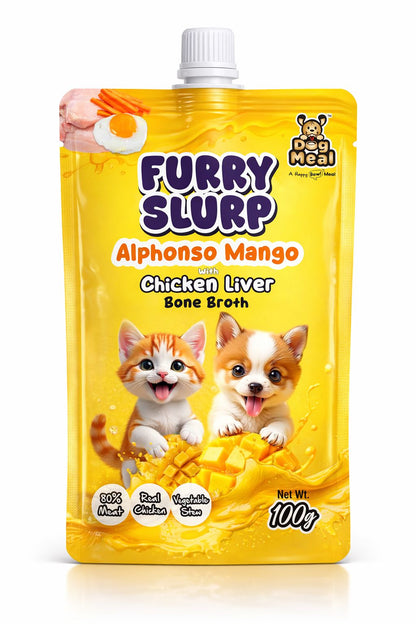 Furry Slurp Assorted Pack 6 | Hydration - Nutrition | Real Boost with Natural Flovours