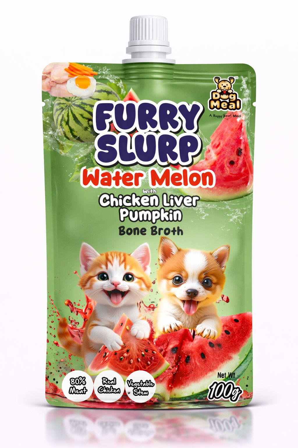 Furry Slurp Assorted Pack 6 | Hydration - Nutrition | Real Boost with Natural Flovours
