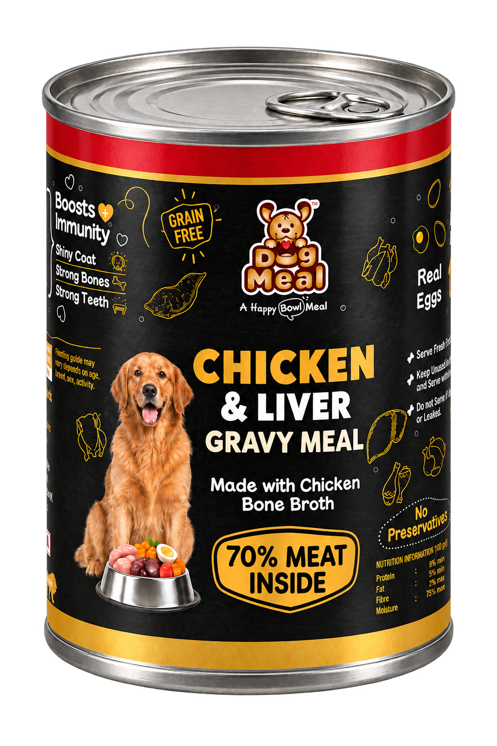 Chicken & Liver Gravy Meal