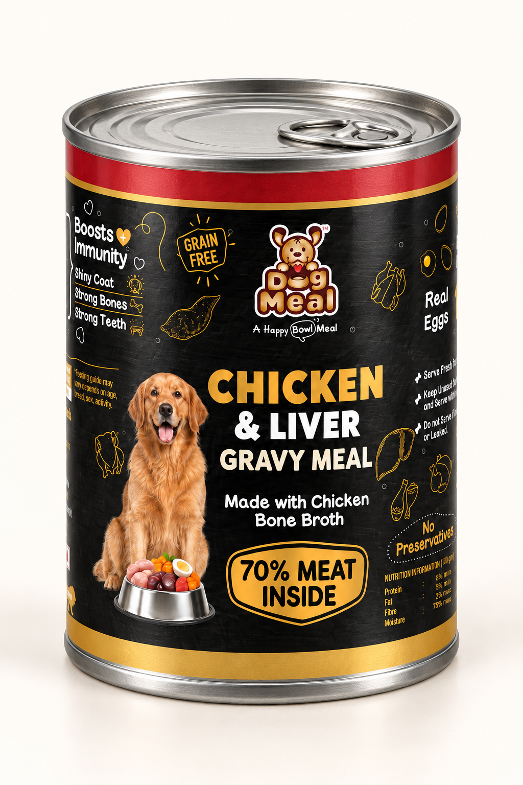Chicken & Liver Gravy Meal