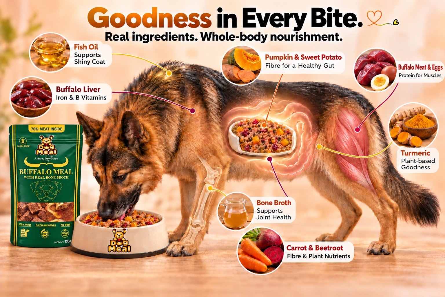 Buffalo Meal Premium — A+ Content Image 1