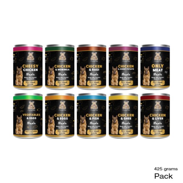 Dog Meal Monthly Subcricption | 14Kgs | 425 G/Can | Fresh Meal Every meal | 30+3 Meals Assorted | - Image 2